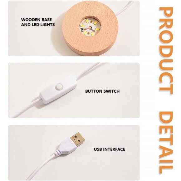 3D Galaxy Globe Crystal Ball, Laser Engraved Planet Model Astronomy Sphere Decor - Picture 5 of 7